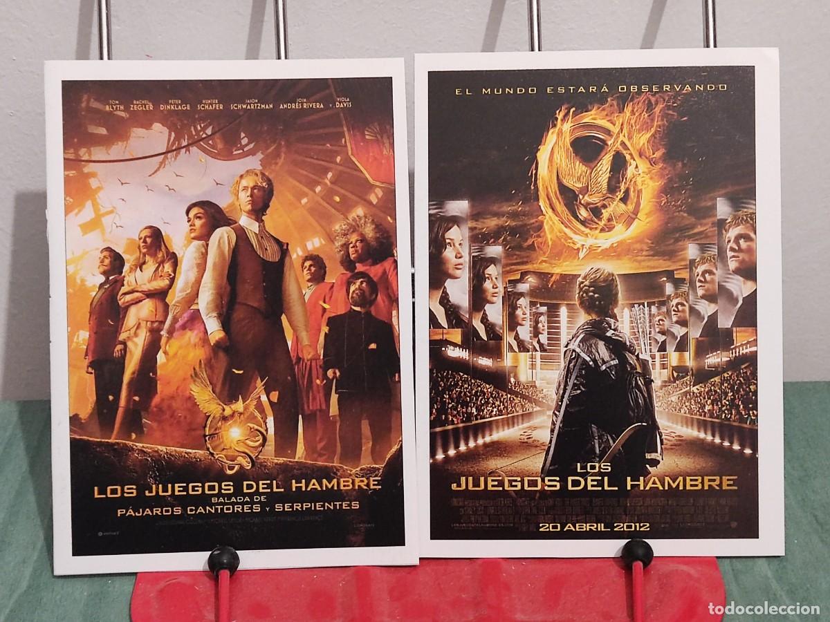 Cine: Los juegos del hambre 1 y Balada de pajaros cantores y serpientes . 2 Fichas revista Accion cine