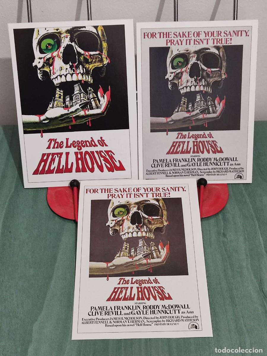 Cinema: La leyenda de la mansion del infierno (The legend of hell house) . 3 Fichas revista Accion cine