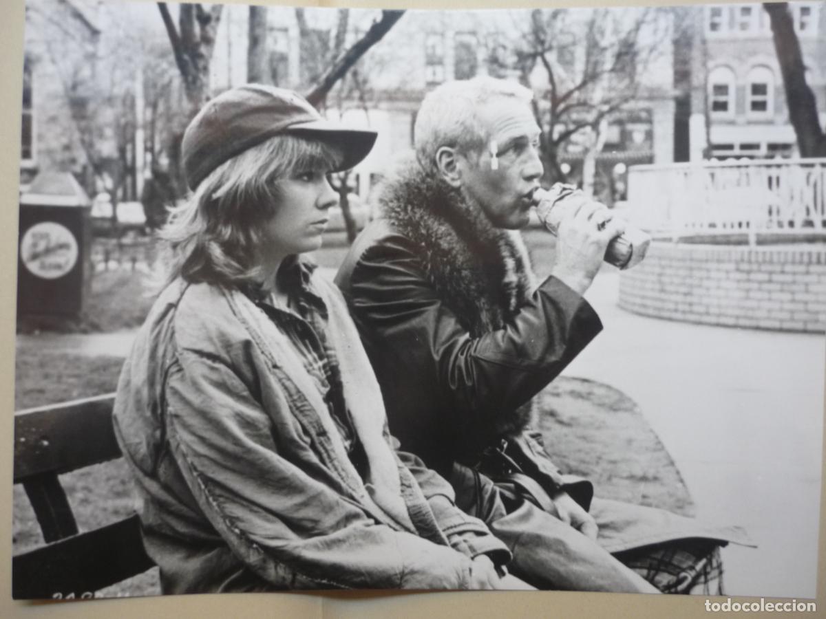 Cine: el casta&ntilde;azo - foto original b/n - paul newman Lindsay Crouse - Slap Shot hockey sobre hielo