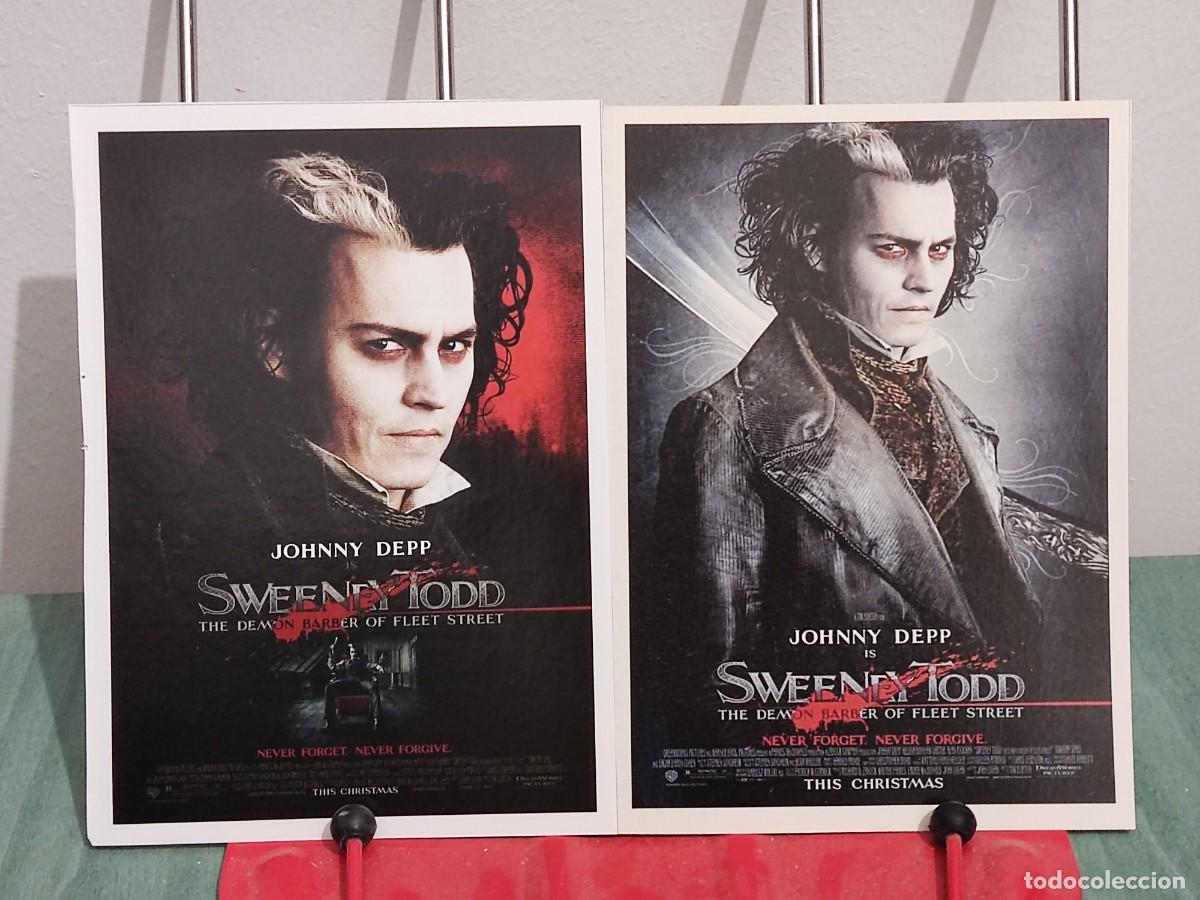 Cinema: Sweeney Todd El barbero diabolico de la calle Fleet . 2 Fichas revista Accion cine