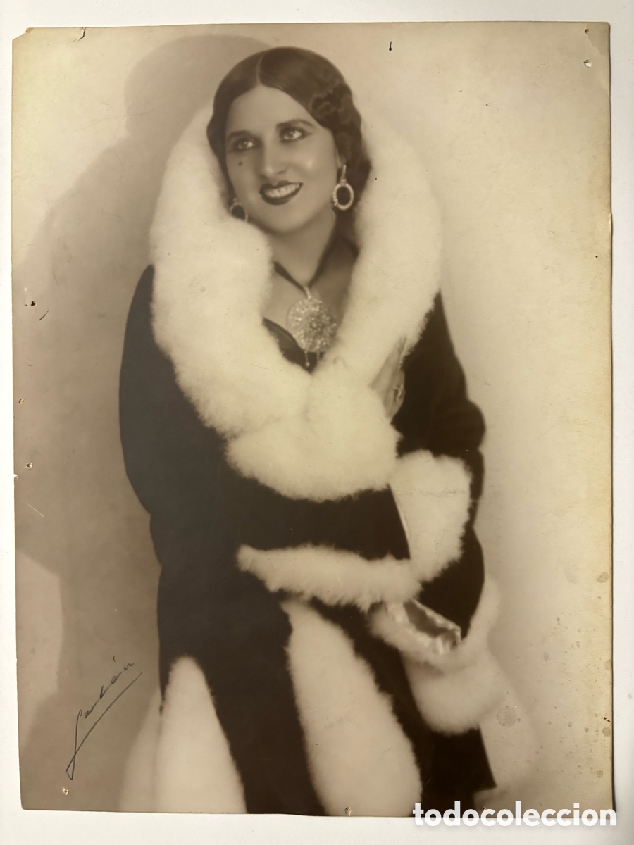 Cine: Foto original de Estrellita Castro foto Gal&aacute;n Barcelona