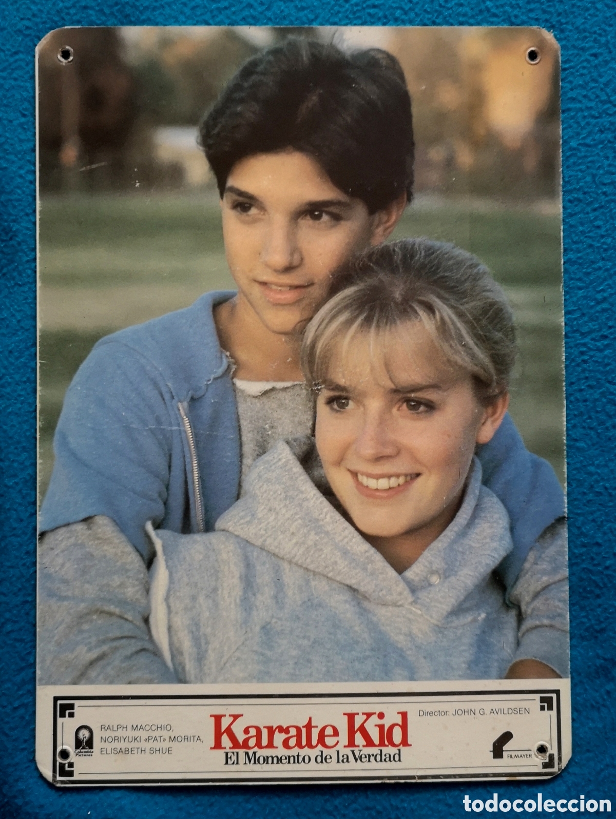 Cine: KARATE KID - FOTOCROMO DE CARTON