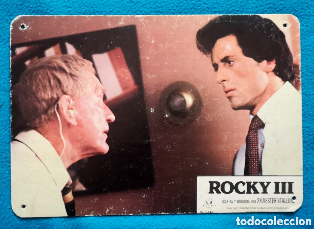 Cine: ROCKY III - FOTOCROMO DE CARTON