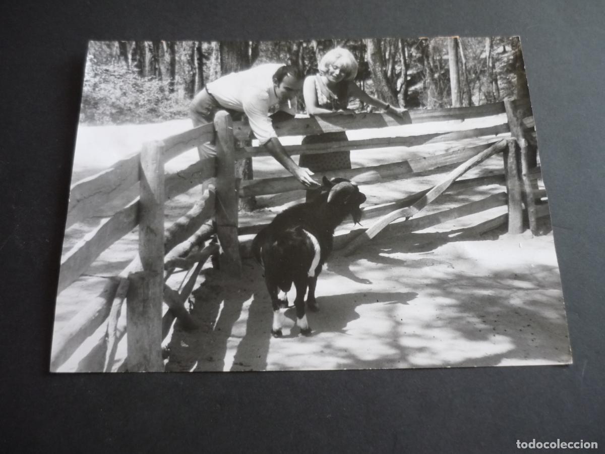 Cin&eacute;ma: MAITE BLASCO ACTRIZ CON ROBERT HUNDAR ANTIGUA FOTOGRAFIA 24 X 18 CM