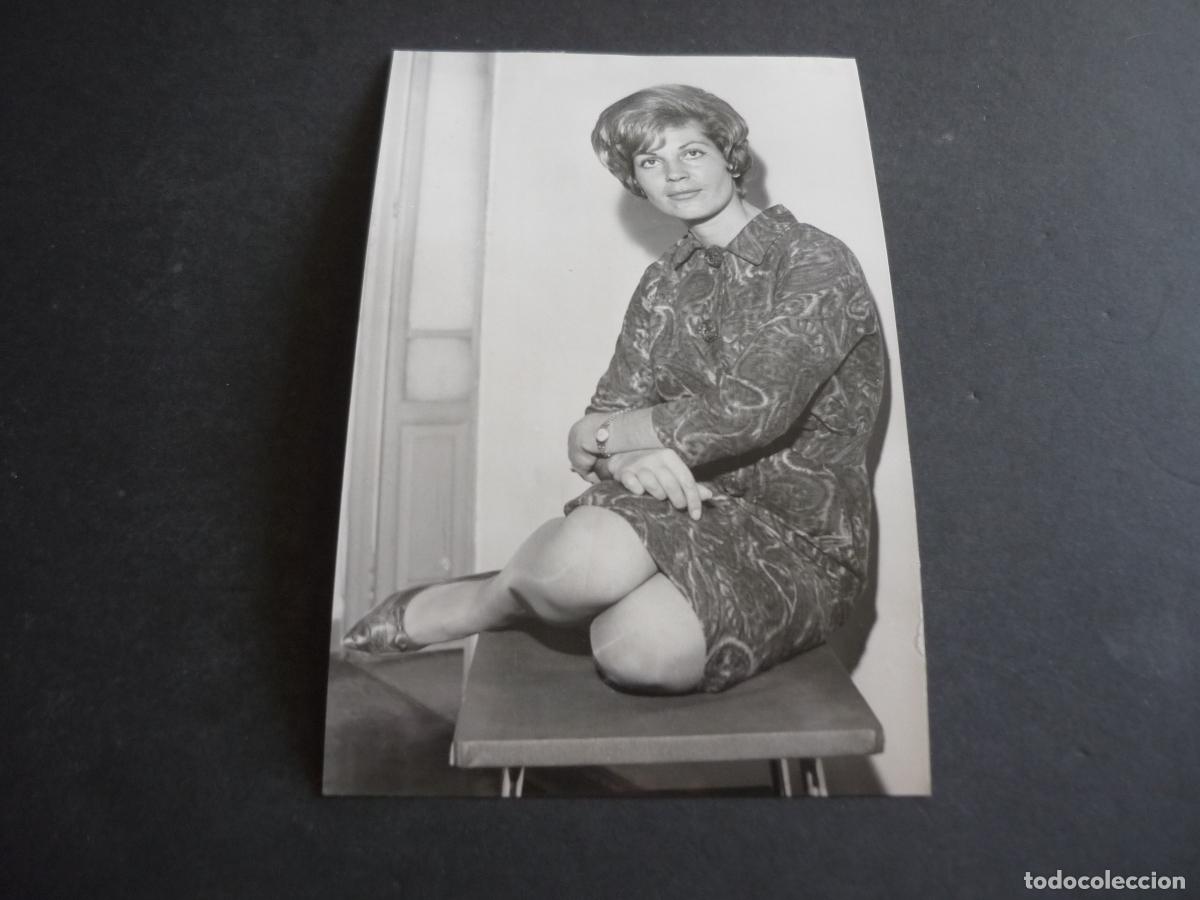 Cin&eacute;ma: ISABEL PERALES ACTRIZ DOBLE ANTIGUA FOTOGRAFIA 12 X 18 CM