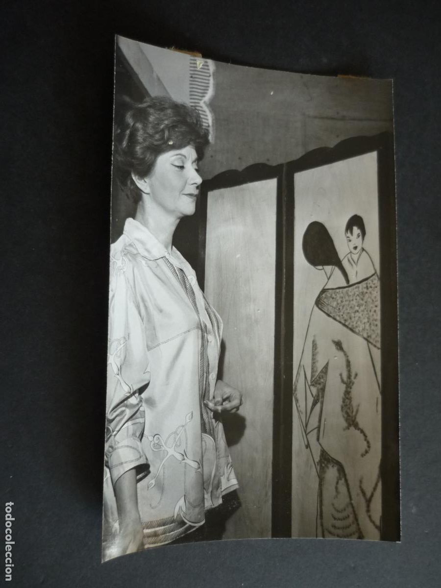 Cine: CONCHITA MONTES ACTRIZ ANTIGUA FOTOGRAFIA 12 X 18 CM