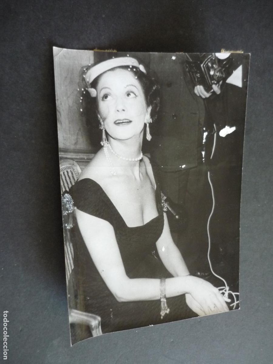 Cine: CONCHITA MONTES ACTRIZ ANTIGUA FOTOGRAFIA 12 X 18 CM