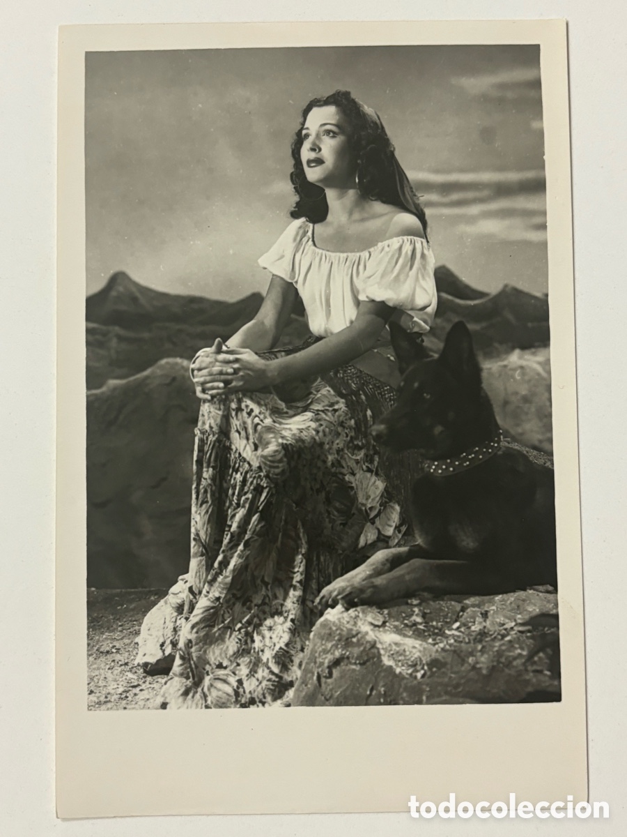 Cine: Foto original de Paquita Rico Debla la virgen gitana M