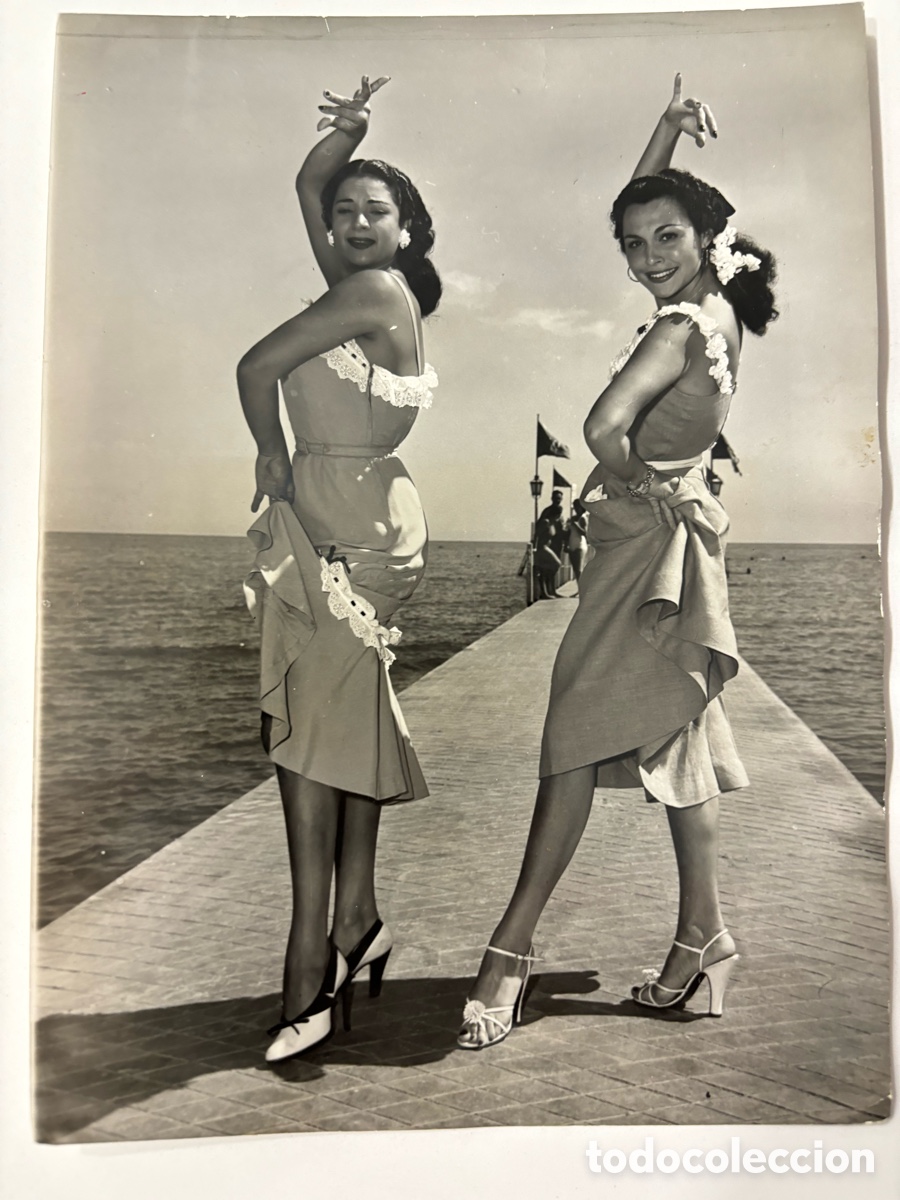 Cine: Foto original Lola Flores y Paquita Rico festival de cine de Venecia M