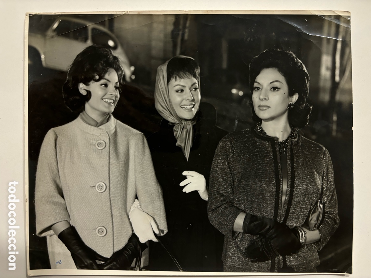 Cine: Foto original de Lola Flores Carmen Sevilla y Paquita Rico el balc&oacute;n de la luna M