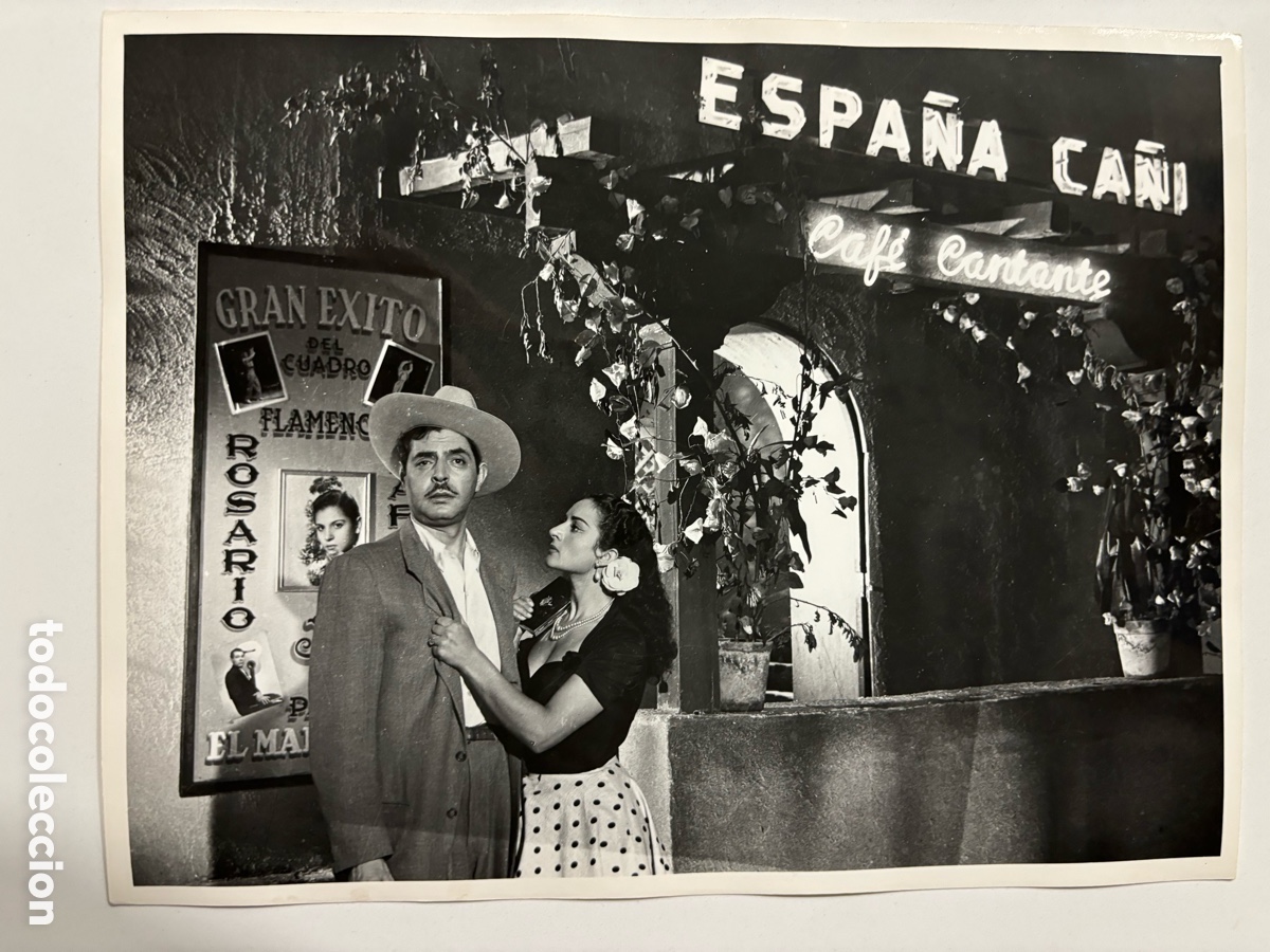 Cine: Foto original de Lola Flores y Luis aguilar pena penita pena M