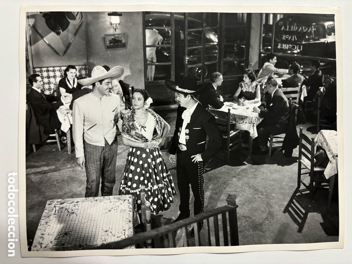 Cine: Foto original de Lola Flores y Luis Aguilar pena penita pena M