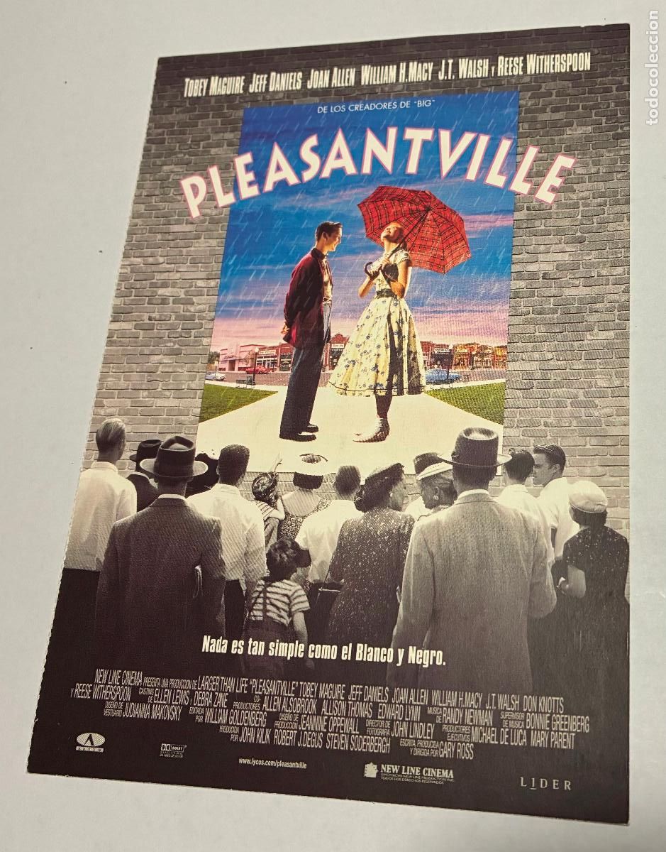 Cine: POSTAL CINE PLEASANTVILLE