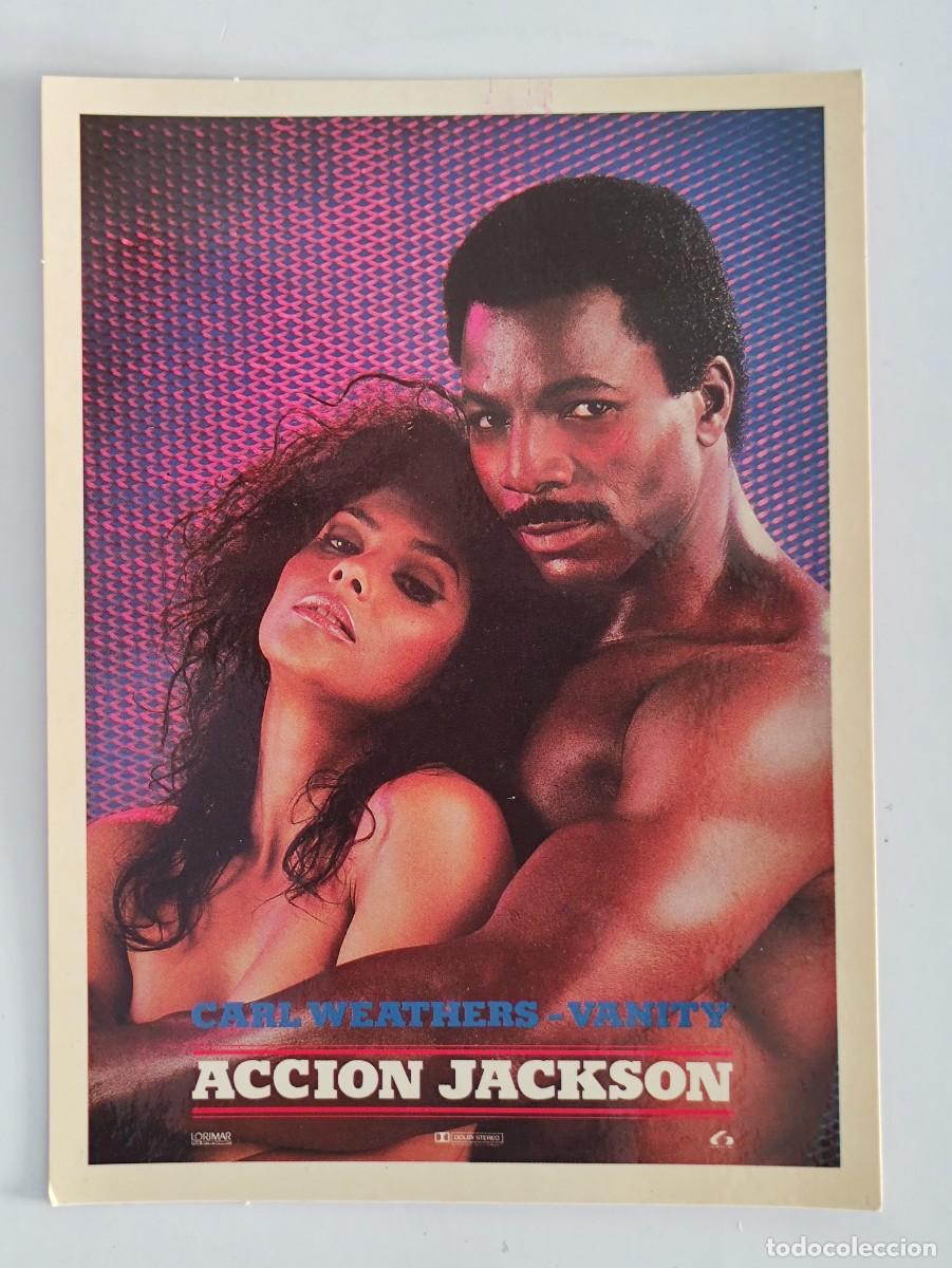 Cine: POSTAL 18017 NUEVA-LAUREN FILMS NOVO GRAF -CARL WEATHERS VANITY ACCION JACKSON -CINE SEXO