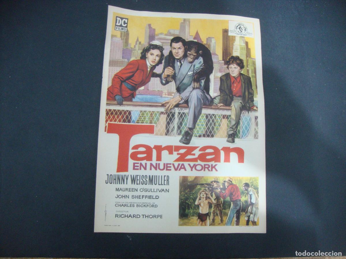 Cine: FICHA TECNICA TARZAN EN NUEVA YORK