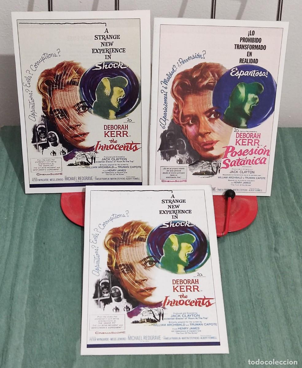 Cine: &iexcl;Suspense! (The innocents - Posesion satanica) . 3 fichas revista Accion cine