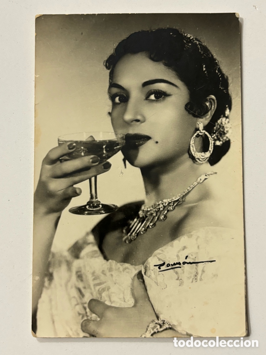 Cine: Antigua tarjeta postal de Lola Flores M