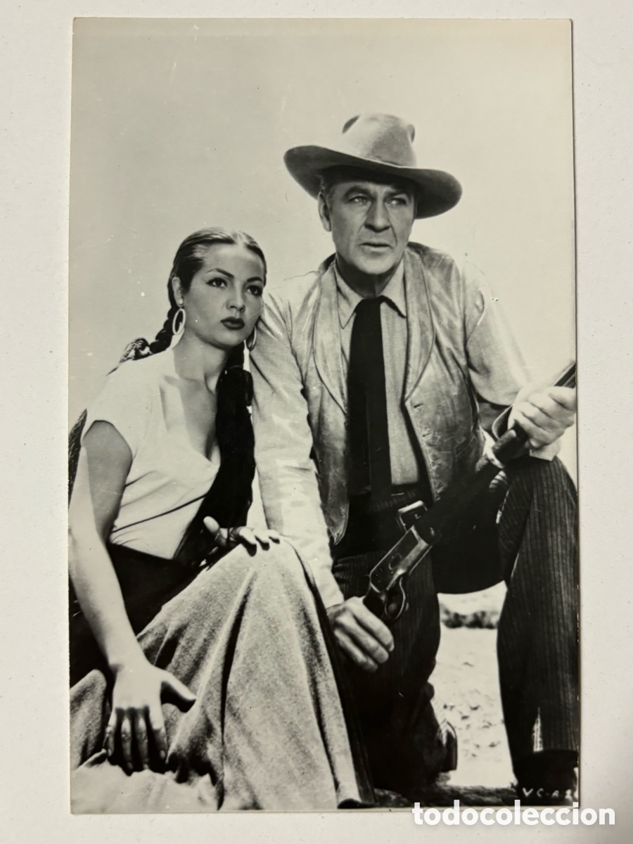 Cine: Antigua tarjeta postal de Sara Montiel M