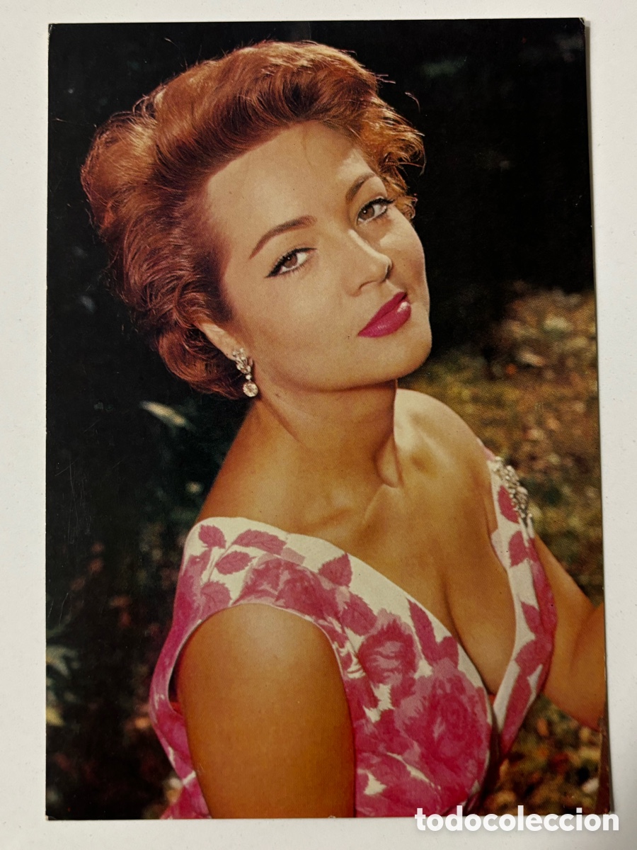 Cine: Antigua tarjeta postal de Sara Montiel M