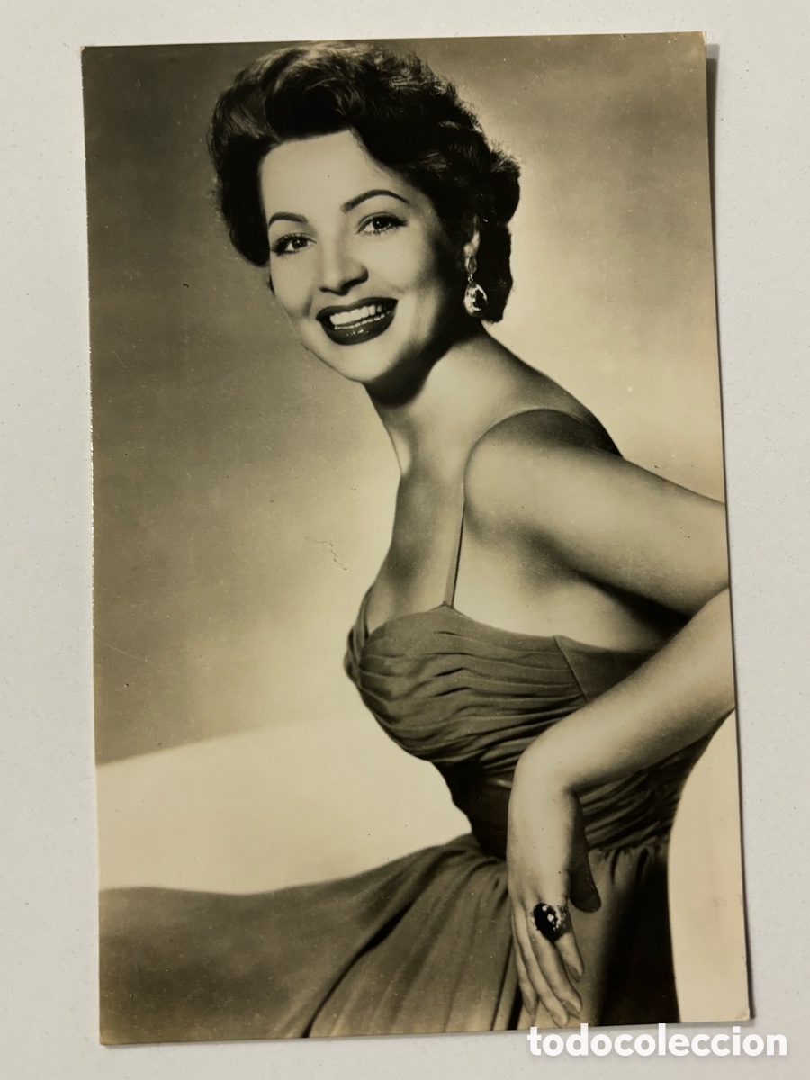 Cine: Antigua tarjeta postal de Sara Montiel M