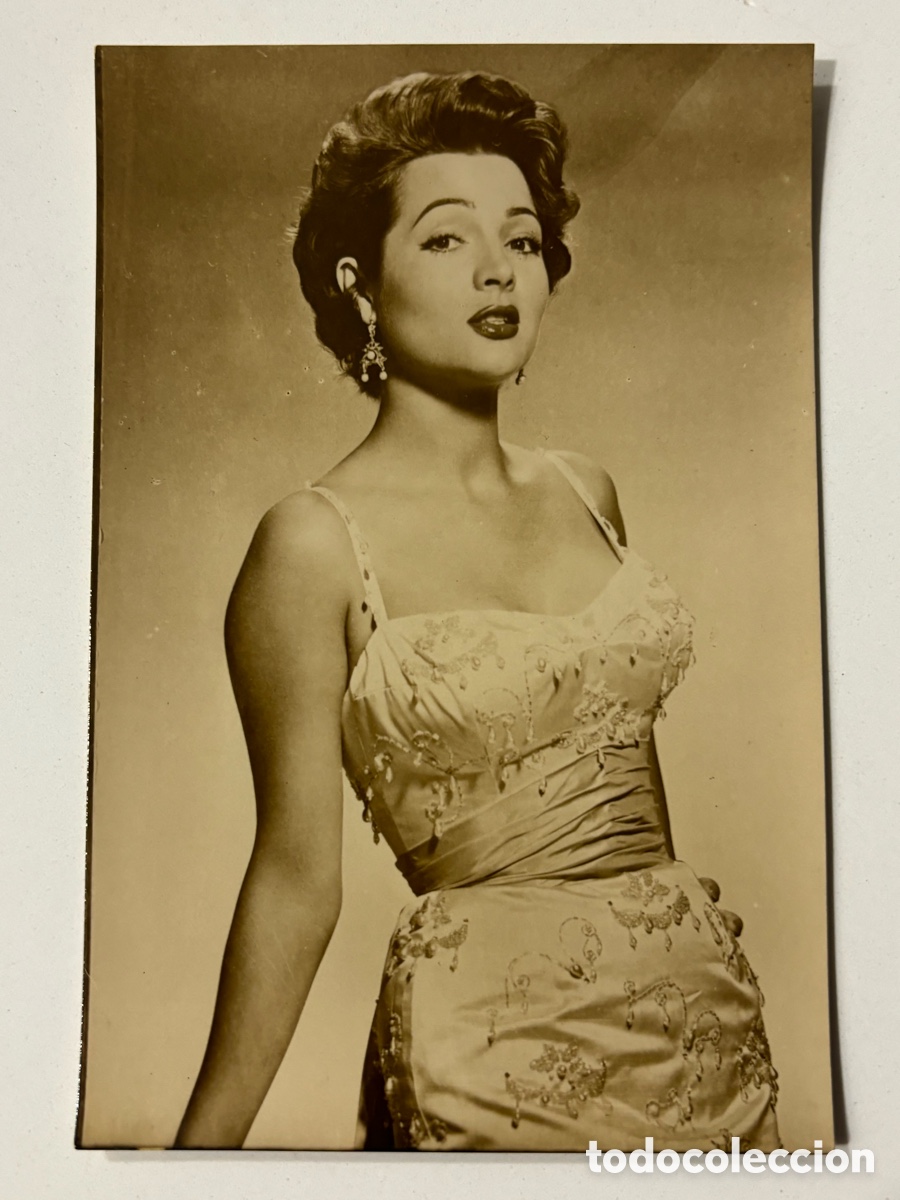 Cine: Antigua tarjeta postal de Sara Montiel M