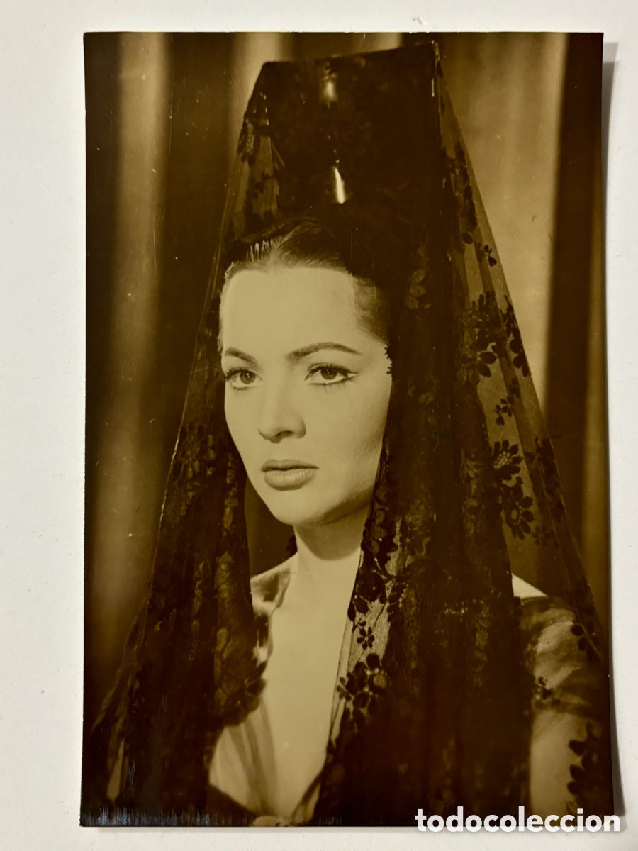 Cine: Antigua tarjeta postal de Sara Montiel M