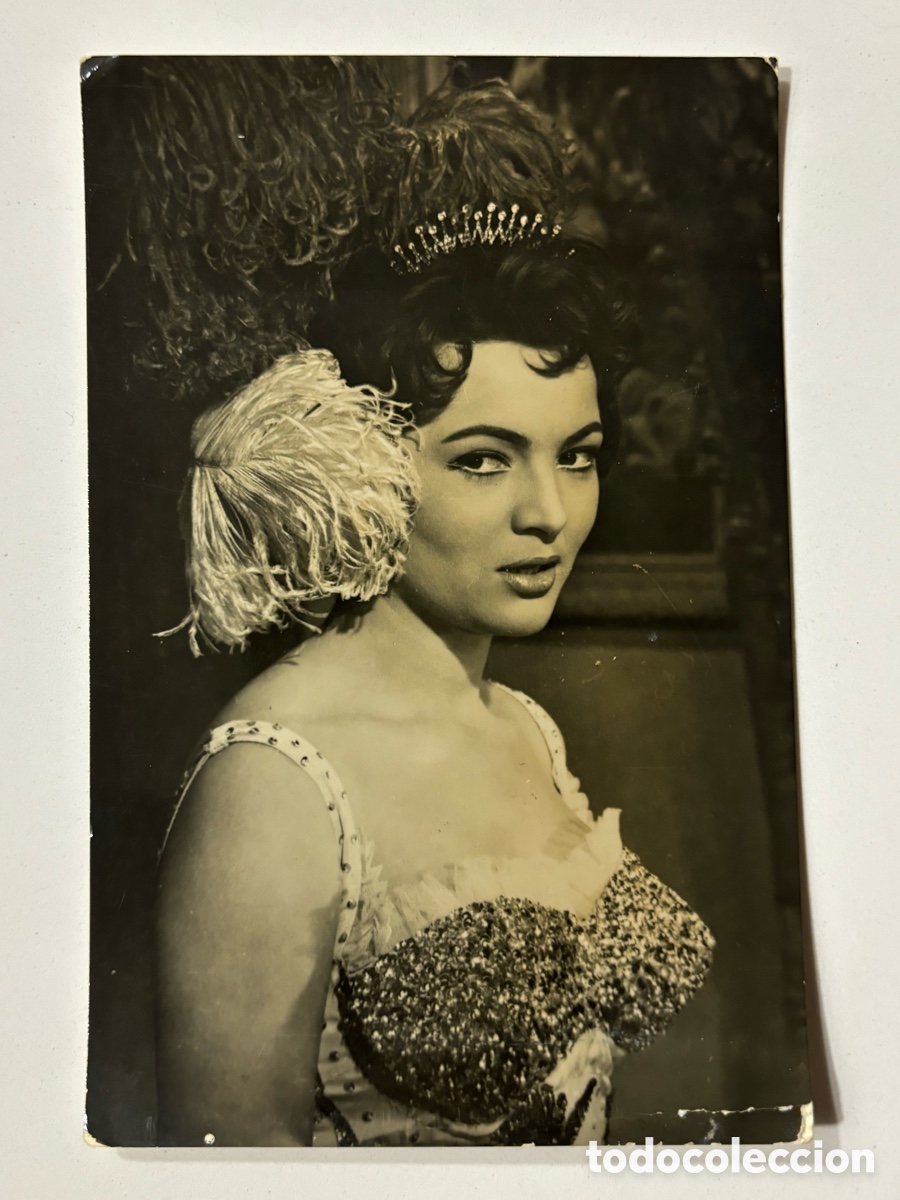 Cine: Antigua tarjeta postal de Sara Montiel M