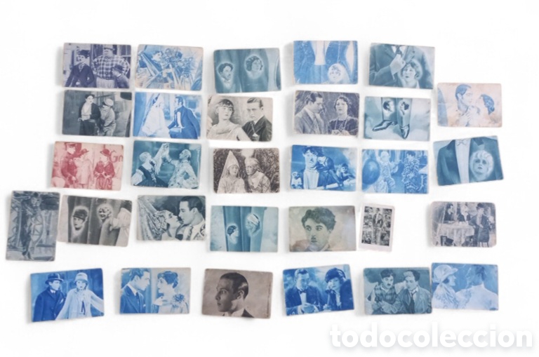 Cine: 30 TARJETA POSTAL DE CHOCOLATES AMATLLER. ARTISTAS