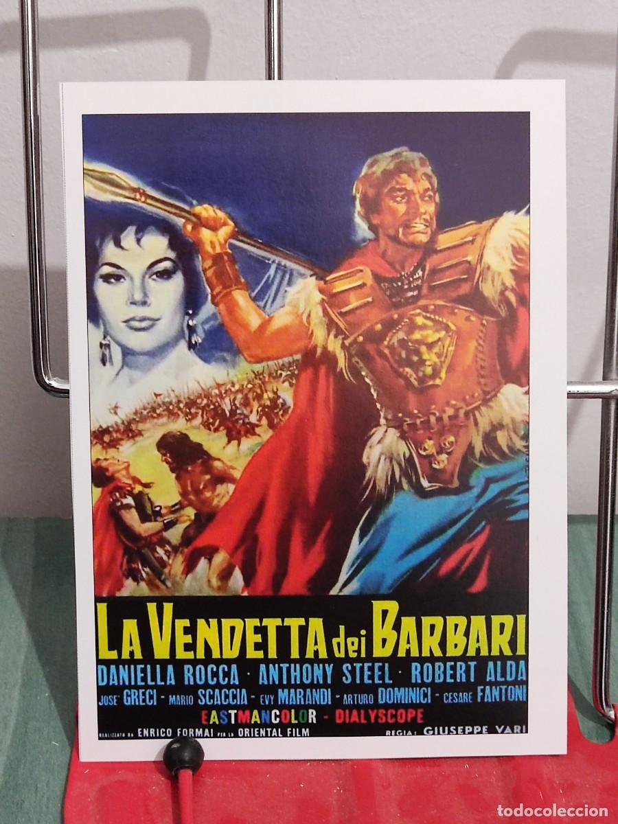 Cinema: La venganza de los barbaros (La vendetta dei barbari) . Ficha revista Accion cine