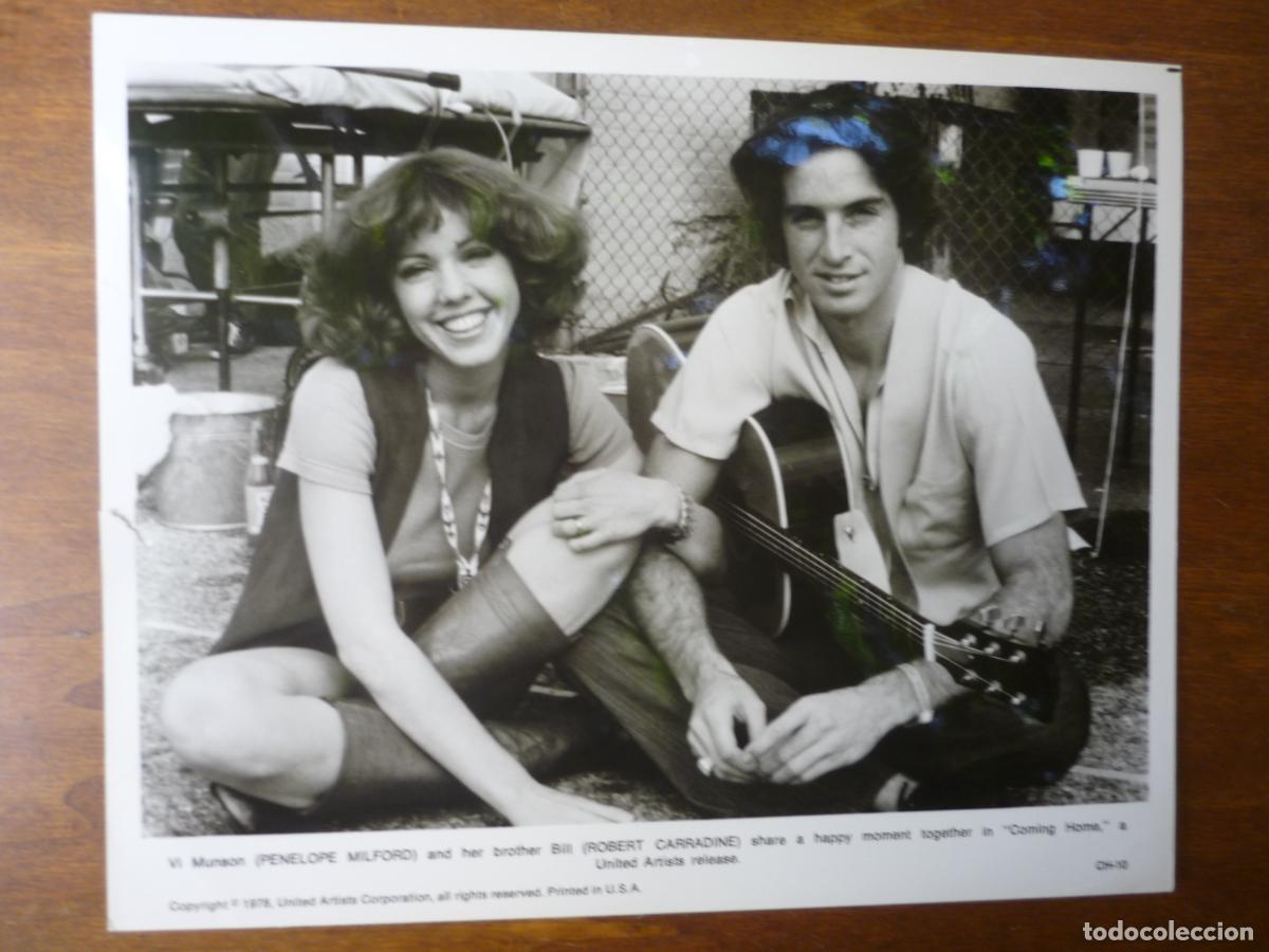Cine: el regreso coming home - foto original b/n - penelope milford robert carradine - hal ashby