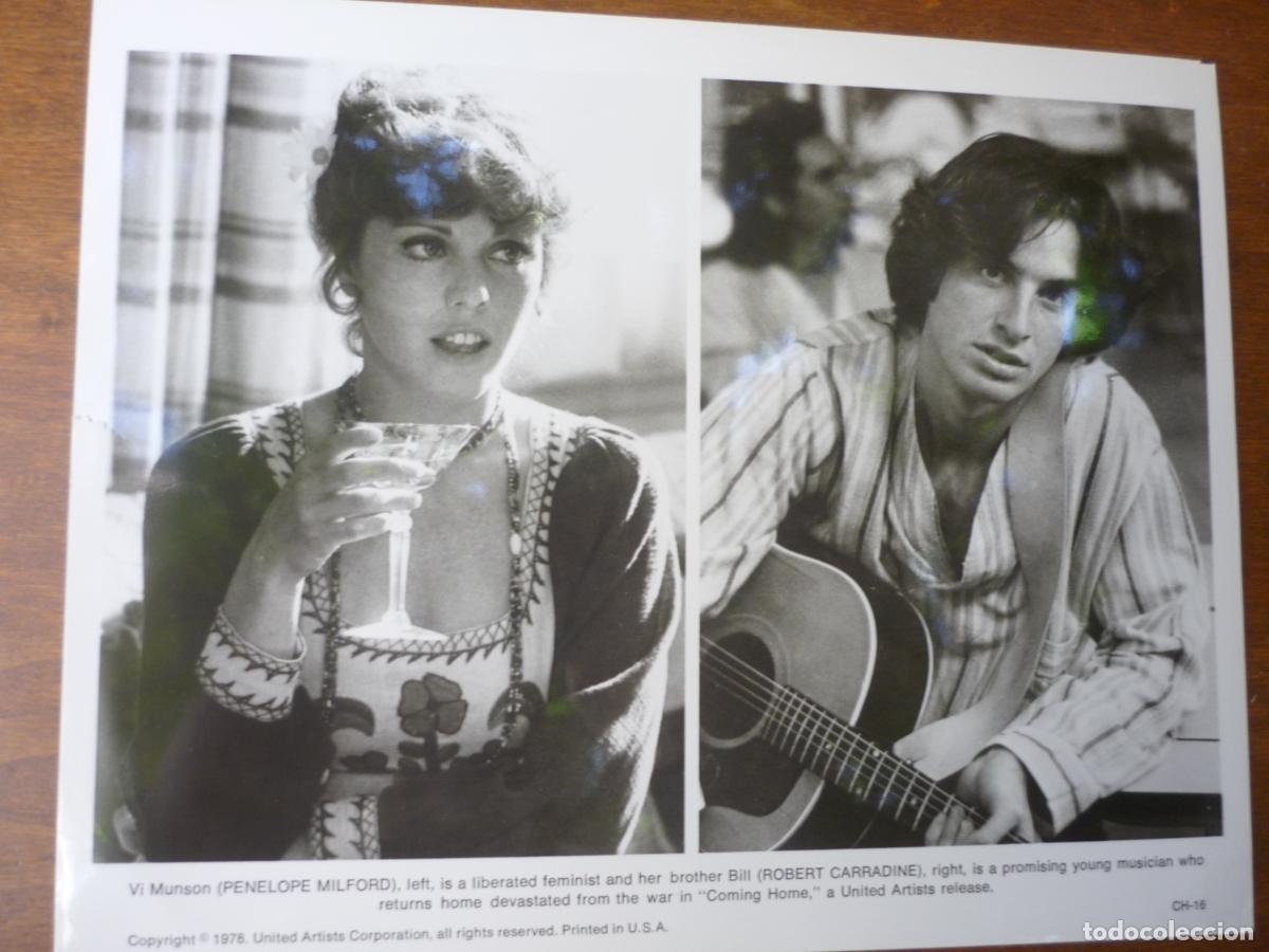 Cine: el regreso coming home - foto original b/n - penelope milford robert carradine - hal ashby