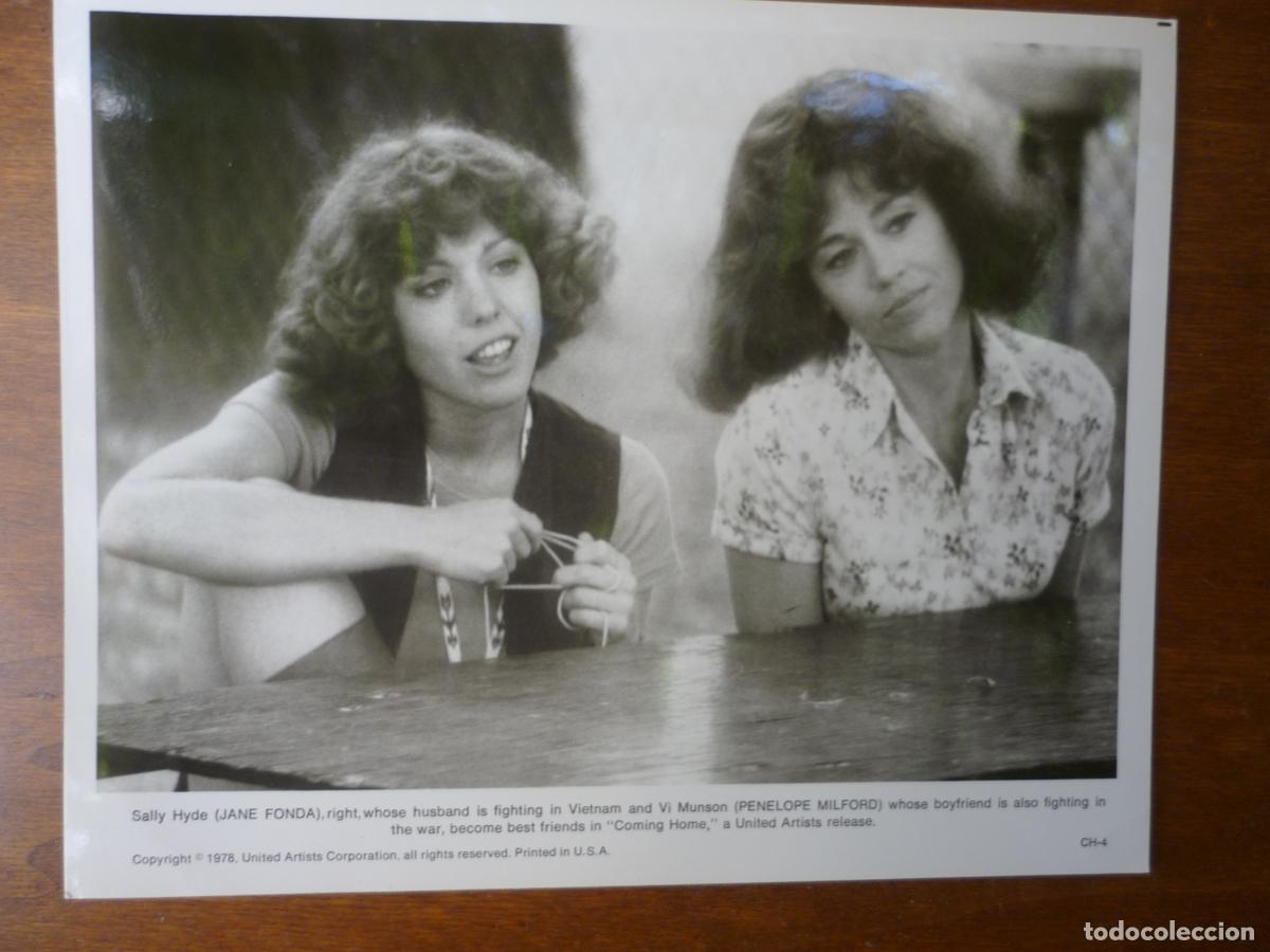 Cine: el regreso coming home - foto original b/n - jane fonda penelope milford - hal ashby