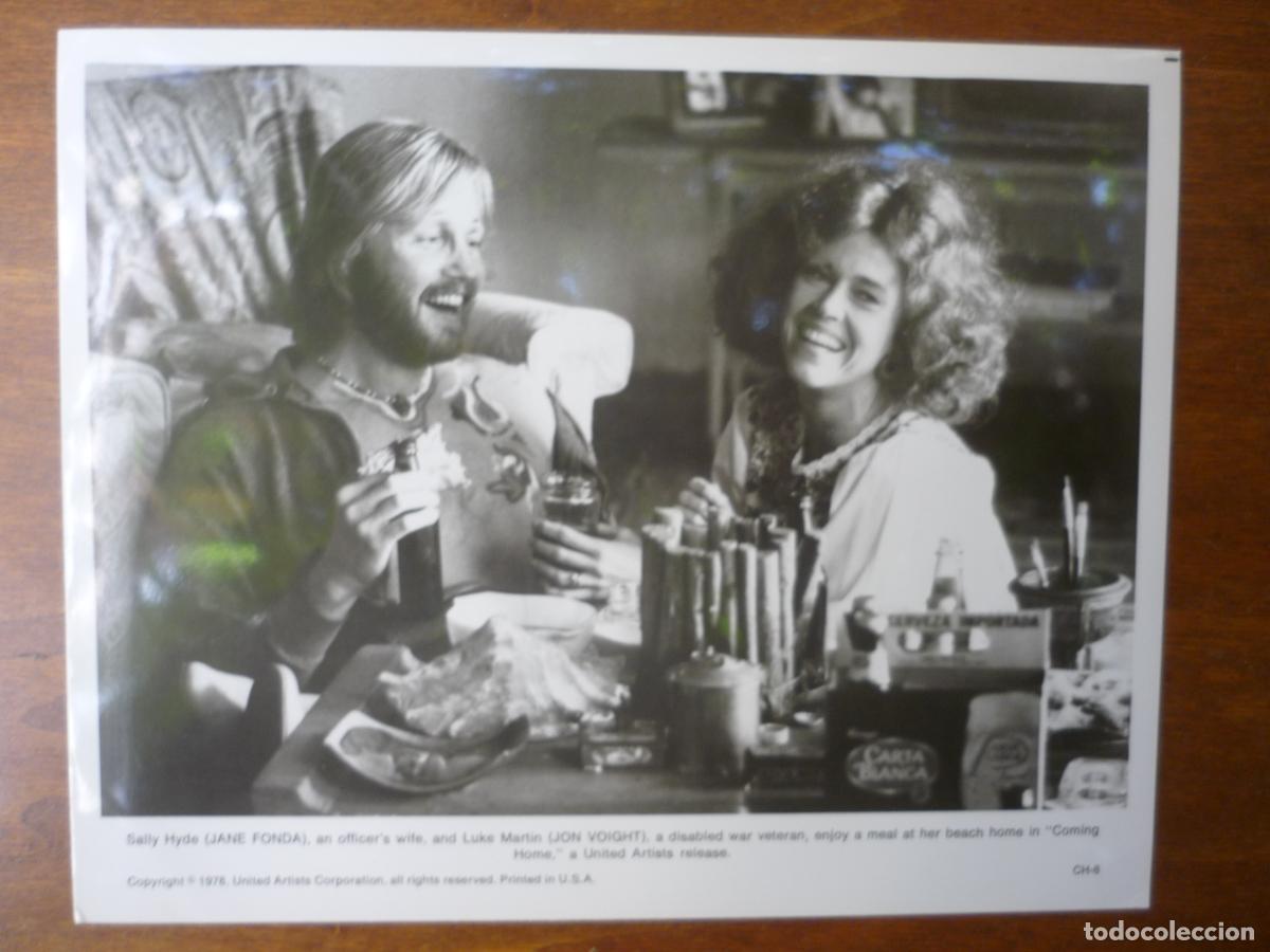Cine: el regreso coming home - foto original b/n - jane fonda jon voight - hal ashby