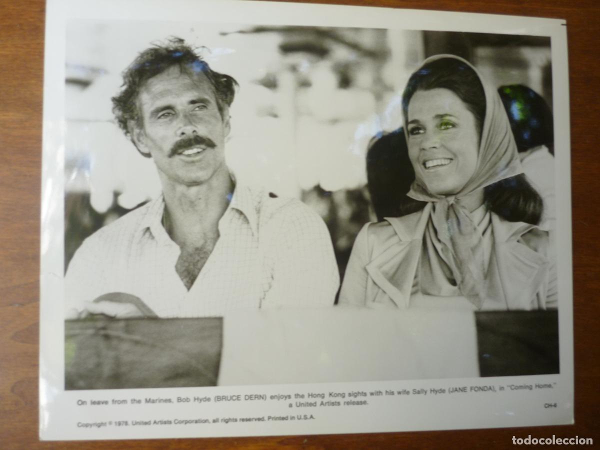 Cine: el regreso coming home - foto originalb/n - jane fonda bruce dern - hal ashby