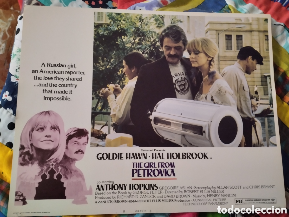 Cine: 3 LOBBY CARDS AMERICANOS - LA CHICA DE PETROVKA