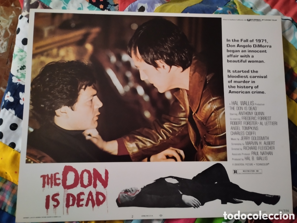 Cine: 8 LOBBY CARDS AMERICANOS - EL DOM HA MUERTO 1973