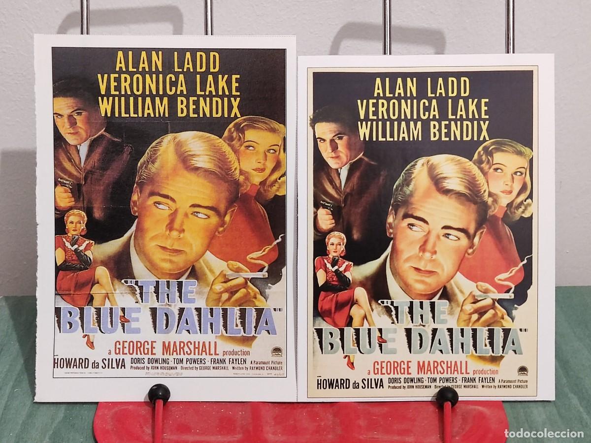 Cinema: La dalia azul (The blue dahlia) . 2 Fichas revista Accion