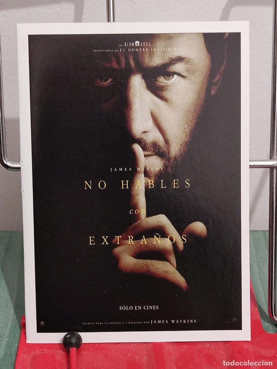 Cinema: No hables con extra&ntilde;os . Ficha revista Accion cine