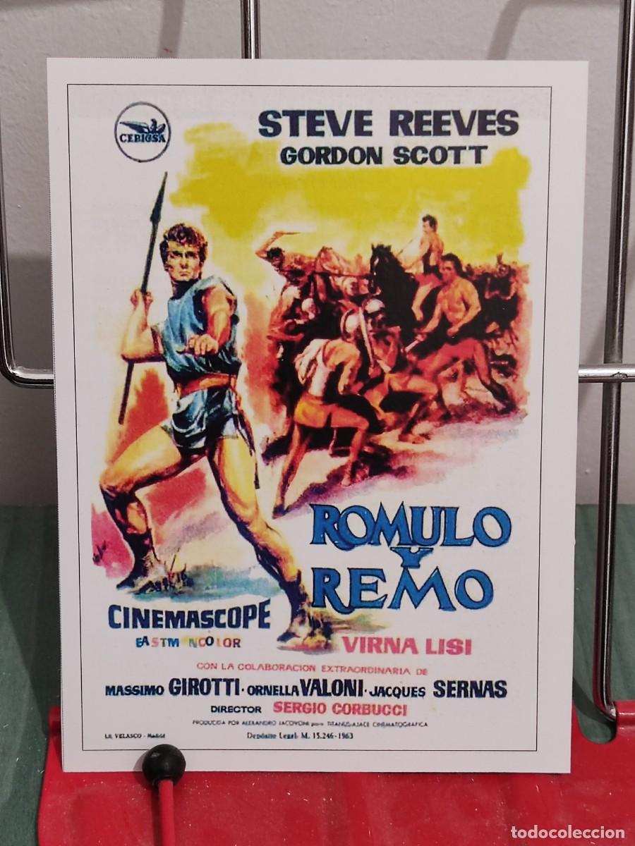 Kino: Romulo y Remo . Ficha revista Accion cine