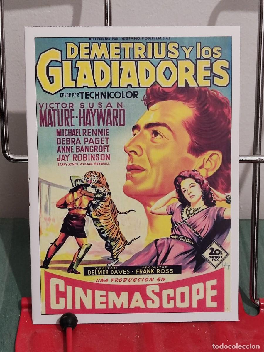 Kino: Demetrius y los gladiadores . Ficha revista Accion cine