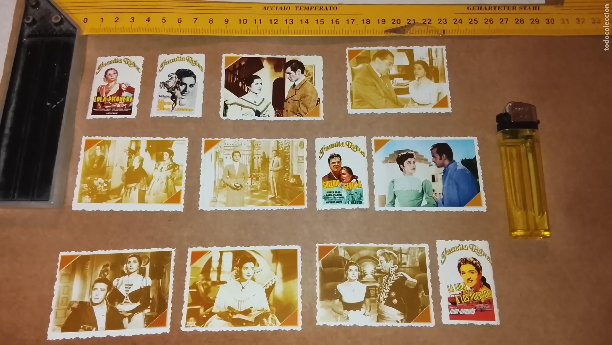 Cine: GRAN LOTE , COLECCIONISTA DE CINE - ACTORES ACTRICES JUANITA REINA TROQUELADOS