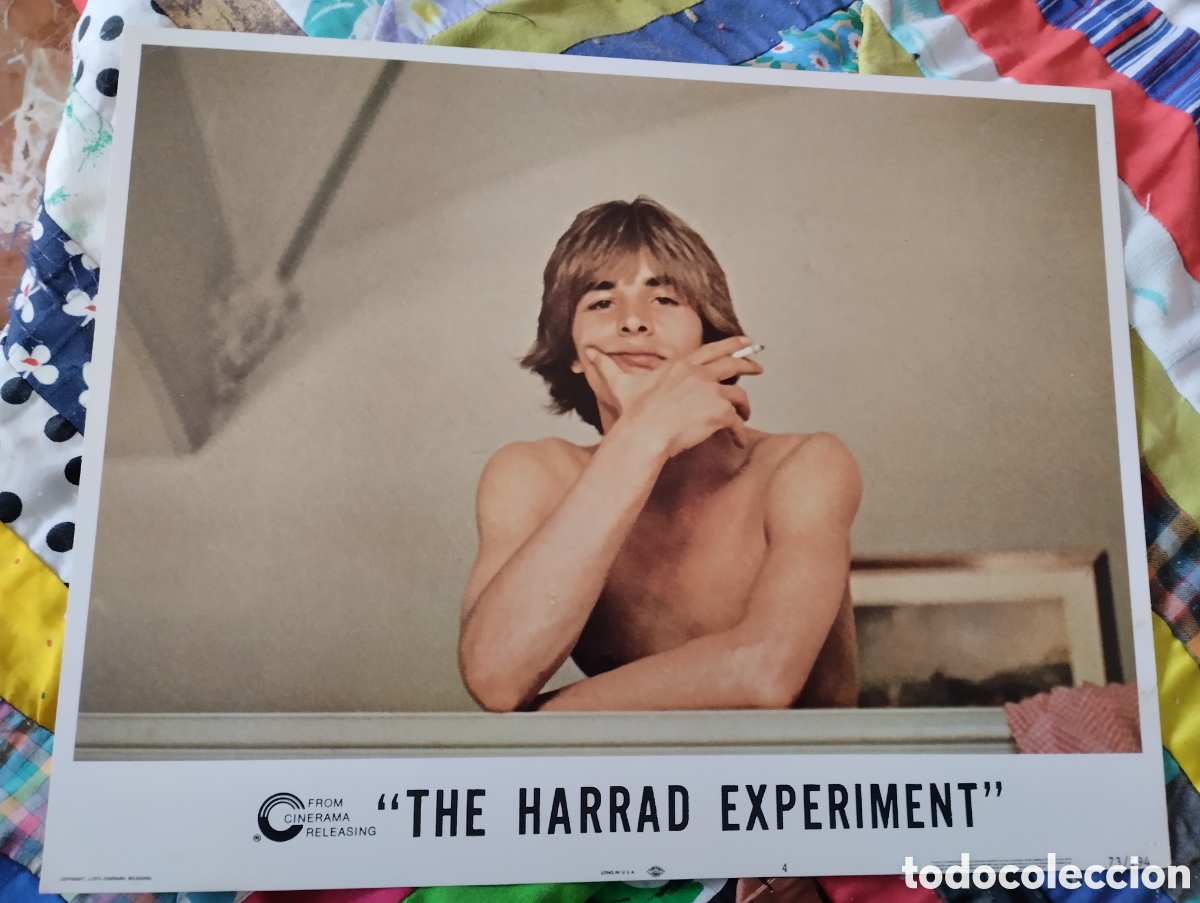 Cine: 3 LOBBY CARDS AMERICANOS - EXPERIMENTO HARRAD 1973