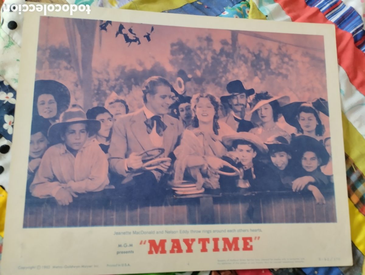 Cine: 4 LOBBY CARDS AMERICANOS - PRIMAVERA 1937