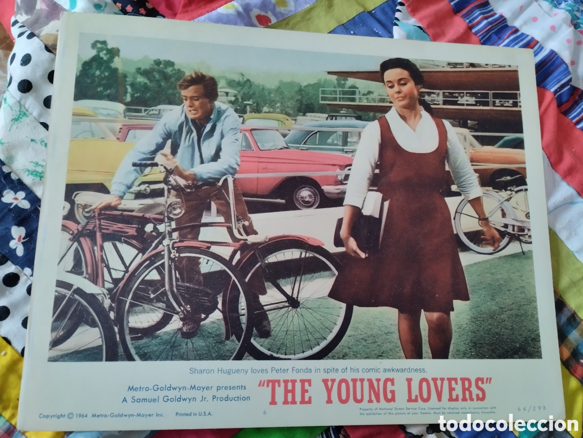 Cine: 3 LOBBY CARDS AMERICANOS - LOS JOVENES AMANTES 1964