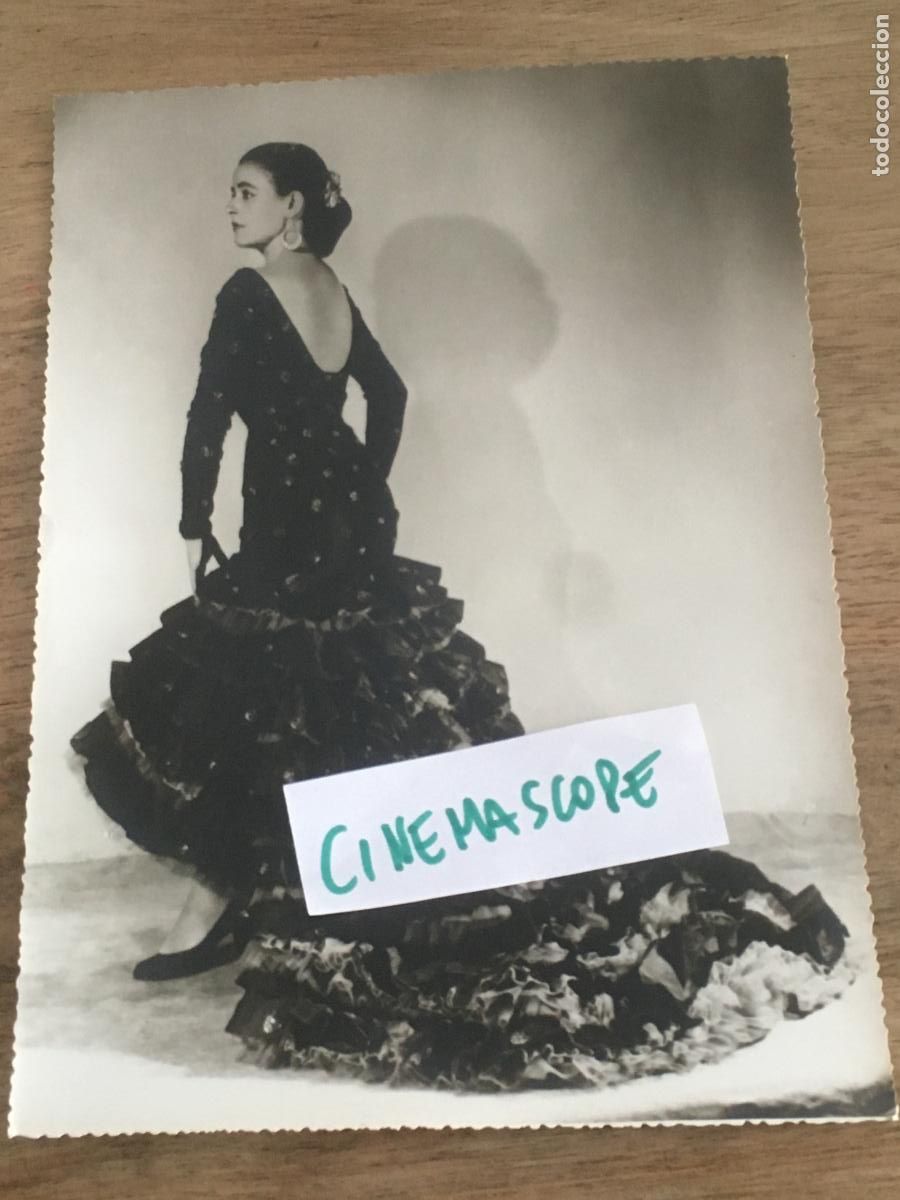Cin&eacute;ma: fernanda crespo actriz cantante revista varietes flamenco foto original antigua