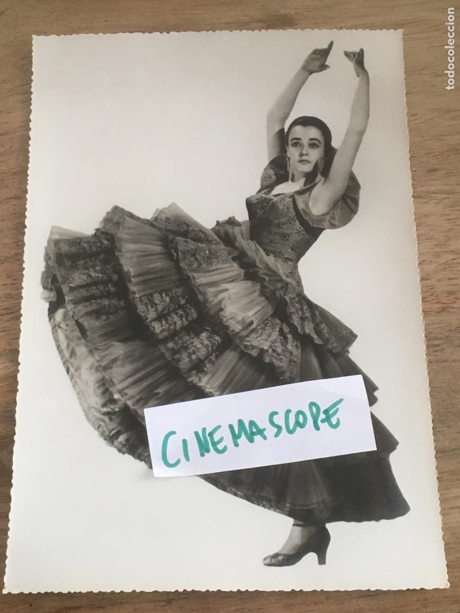 Cin&eacute;ma: fernanda crespo actriz cantante revista varietes flamenco foto original antigua