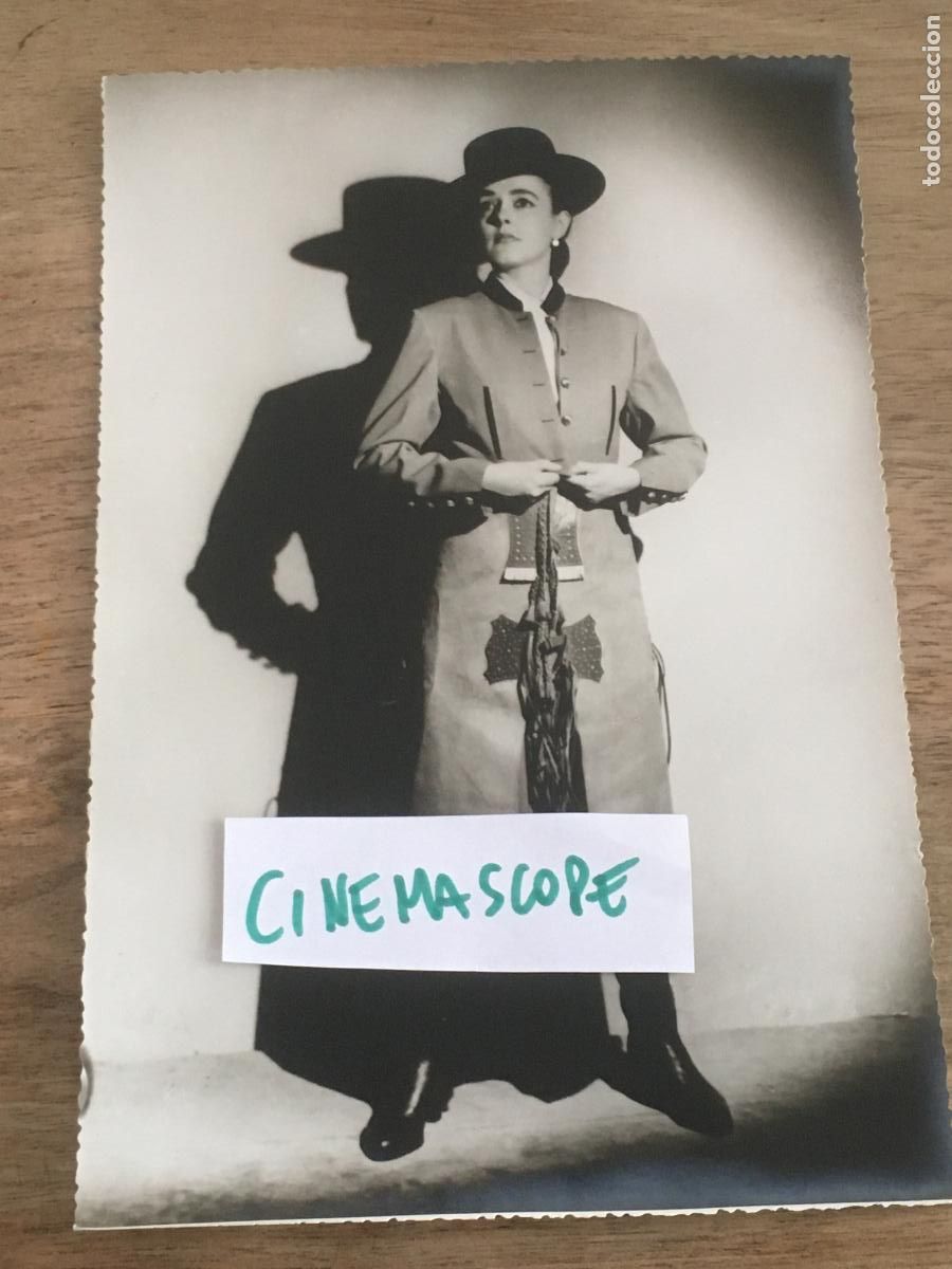 Cin&eacute;ma: fernanda crespo actriz cantante revista varietes flamenco foto original antigua