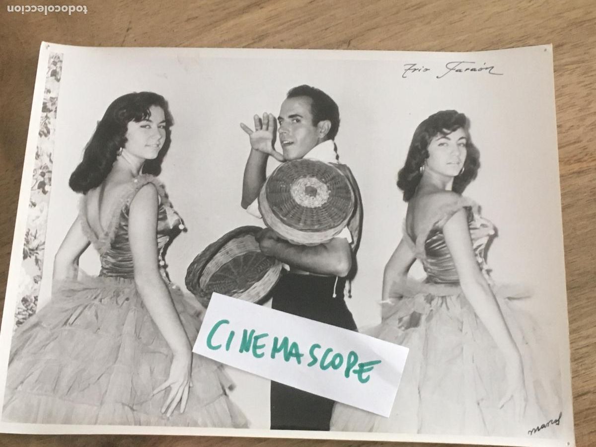 Cin&eacute;ma: trio faraon revista varietes flamenco foto original antigua fotografo marcos valencia