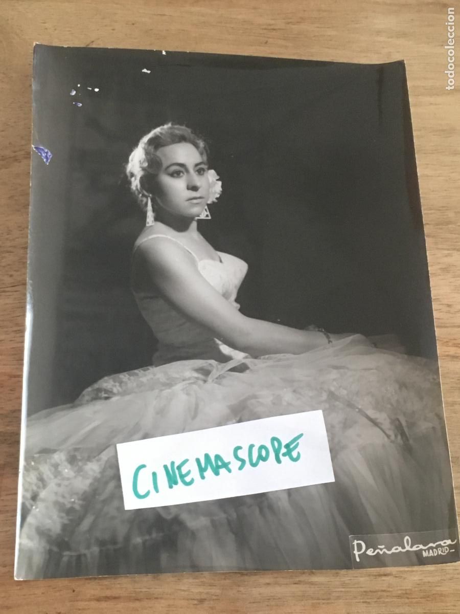 Cin&eacute;ma: emilita blanco actriz bailarina revista varietes flamenco foto original antigua fotografo pe&ntilde;alara