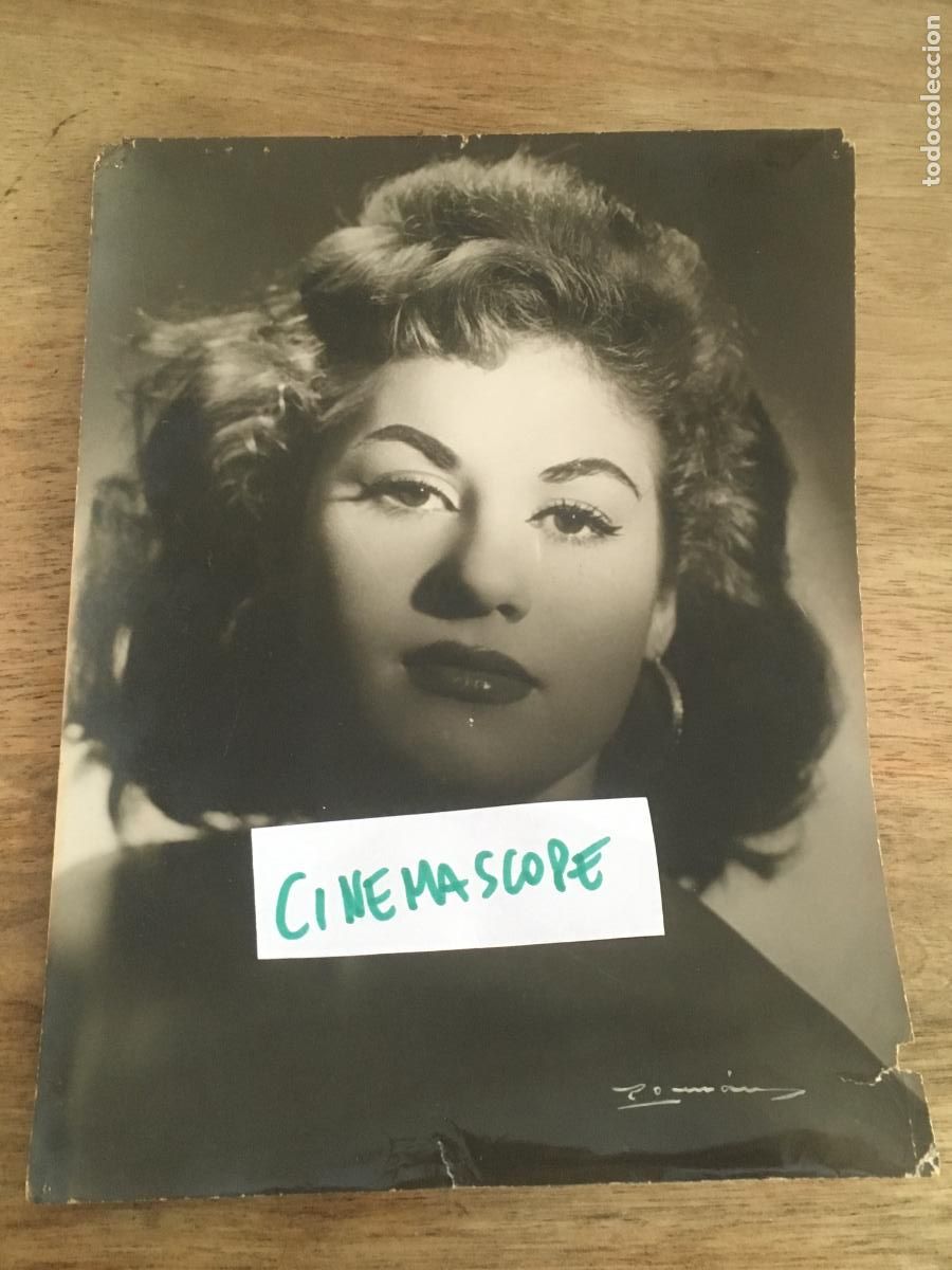 Cinema: maruja madrid actriz bailarina revista flamenco varietes foto original fotografo roman barcelona